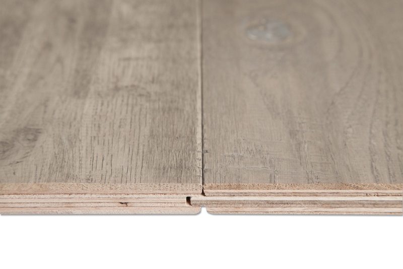 NEXTSUJI89038 Artisan Brushed Oak Engineered Hardwood Flooring Grey - Image 6