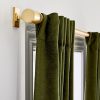 NEXTSUJI89066 Worn Velvet Curtain - Regal Blue