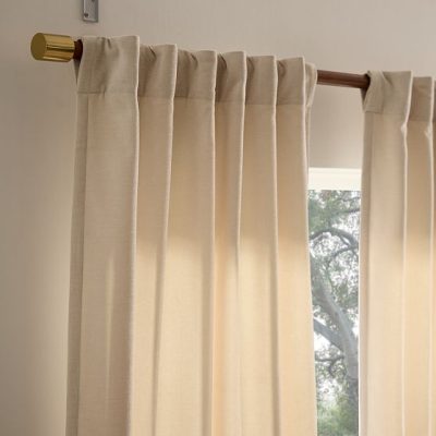 NEXTSUJI89068 Worn Velvet Curtain